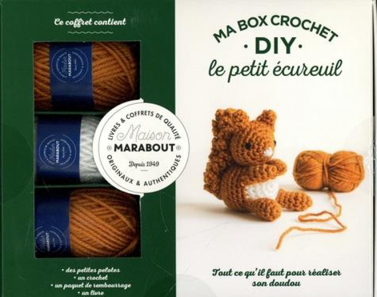 MA BOX CROCHET DIY  - ECUREUIL - BAYARD MARIE-NOELLE - MARABOUT