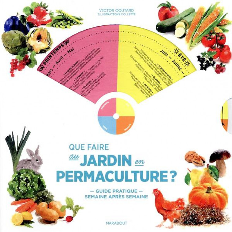 LA ROUE DE LA PERMACULTURE - COUTARD VICTOR - MARABOUT