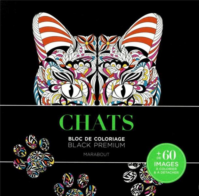 CARNET BLACK PREMIUM CHATS - XXX - MARABOUT