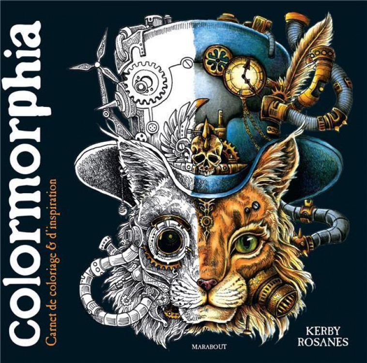 COLORMORPHIA - CARNET DE COLORIAGE ET D-INSPIRATION - ROSANES KERBY - MARABOUT