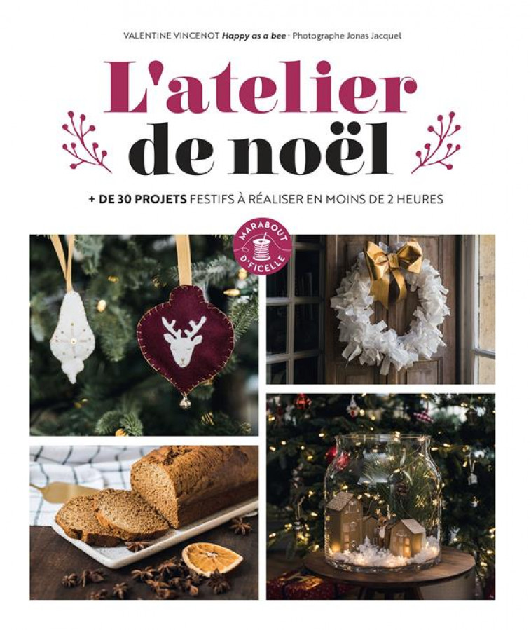 L-ATELIER DE NOEL - VINCENOT VALENTINE - MARABOUT