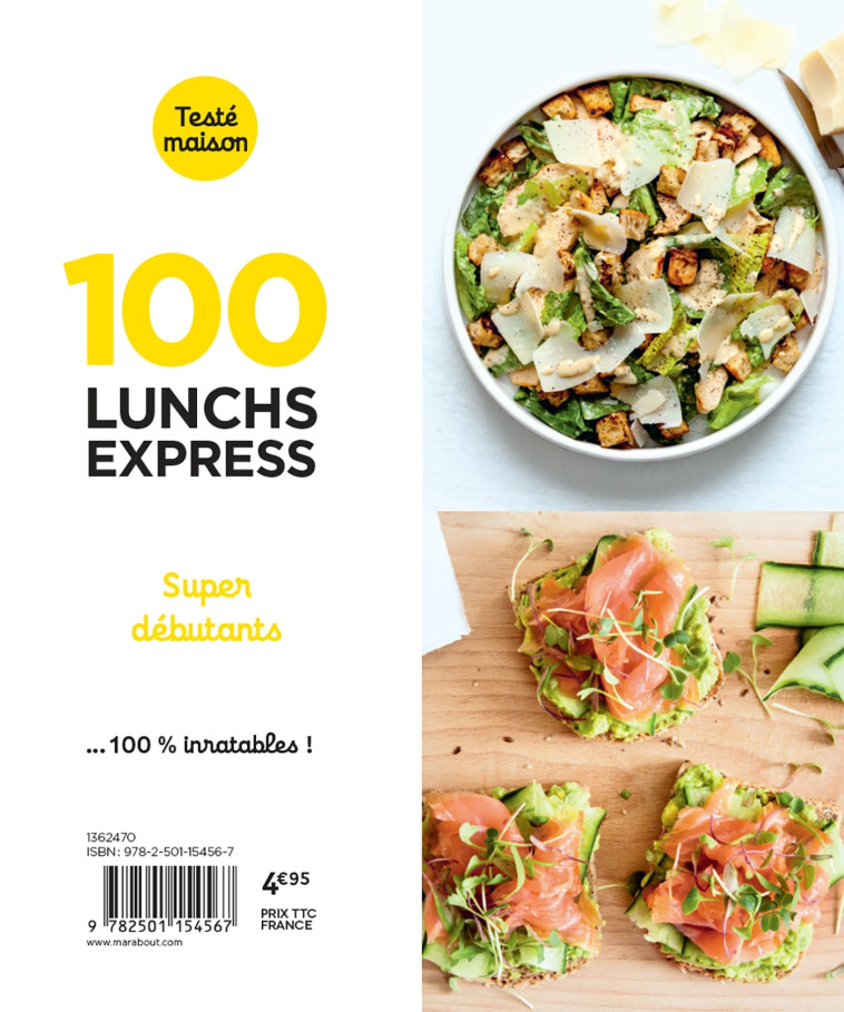 100 RECETTES DE LUNCH EXPRESS- SUPER DEBUTANTS - COLLECTIF - MARABOUT