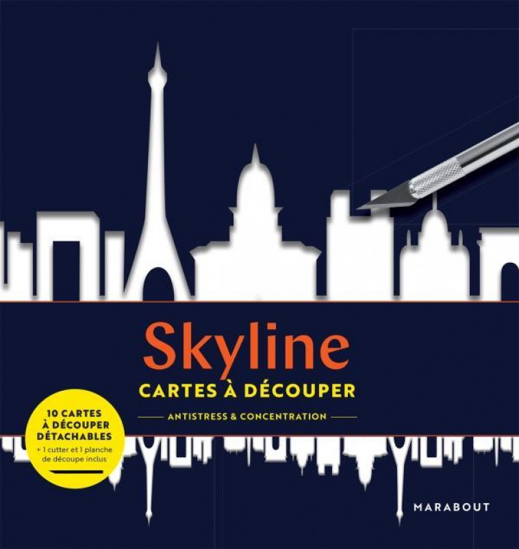 CARTES A DECOUPER - SKYLINE - A DECOUPER - NC