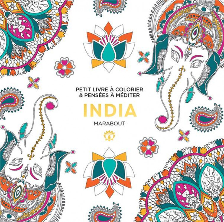 LE PETIT LIVRE DE COLORIAGES : INDIA - XXX - MARABOUT