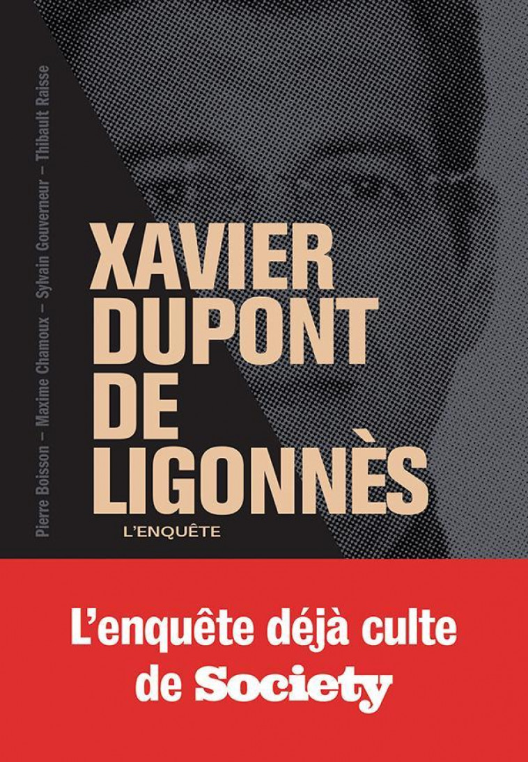 XAVIER DUPONT DE LIGONNES - LA GRANDE ENQUETE - SO PRESS - MARABOUT