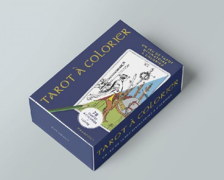 JEU DE TAROT A COLORIER - COLLECTIF - NC