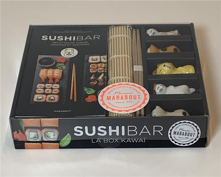 COFFRET - COFFRET SUSHI BAR - NED - COLLECTIF - MARABOUT