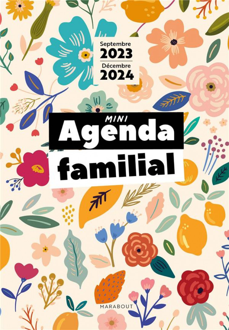 MINI AGENDA FAMILIAL 2023-2024 - COLLECTIF - NC