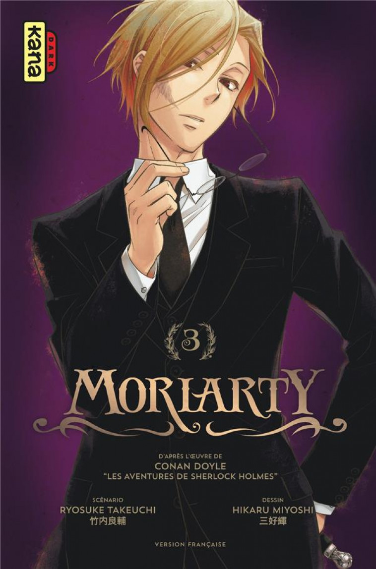 MORIARTY - TOME 3 - RYOSUKE TAKEUCHI - DARGAUD