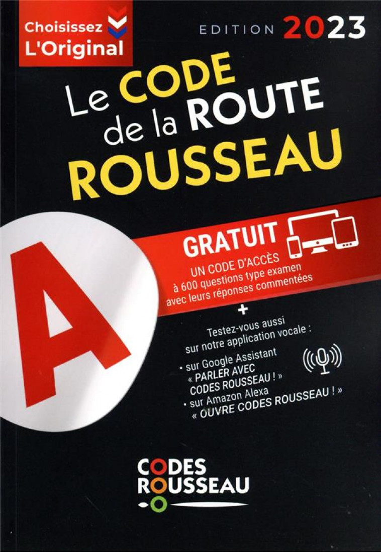 CODE ROUSSEAU DE LA ROUTE B 2023 - XXX - MICHELIN