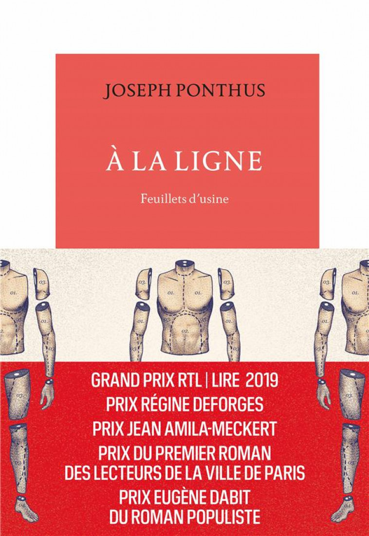 A LA LIGNE - FEUILLETS D-USINE - PONTHUS JOSEPH - TABLE RONDE