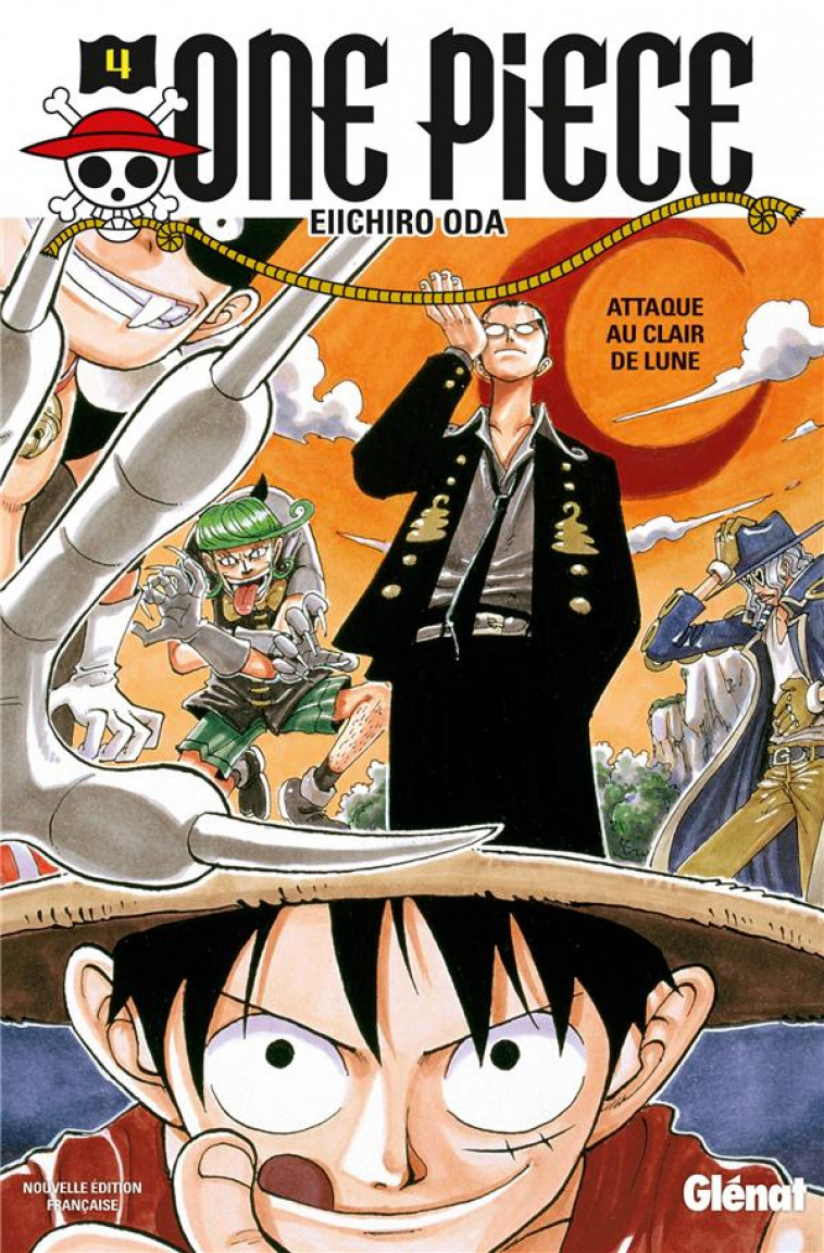 ONE PIECE - EDITION ORIGINALE - TOME 04 - ATTAQUE AU CLAIR DE LUNE - ODA EIICHIRO - Glénat