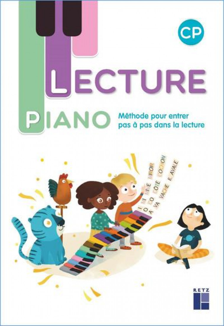 METHODE DE LECTURE PIANO MANUEL CP - MONNIER-MURARIU S. - Retz