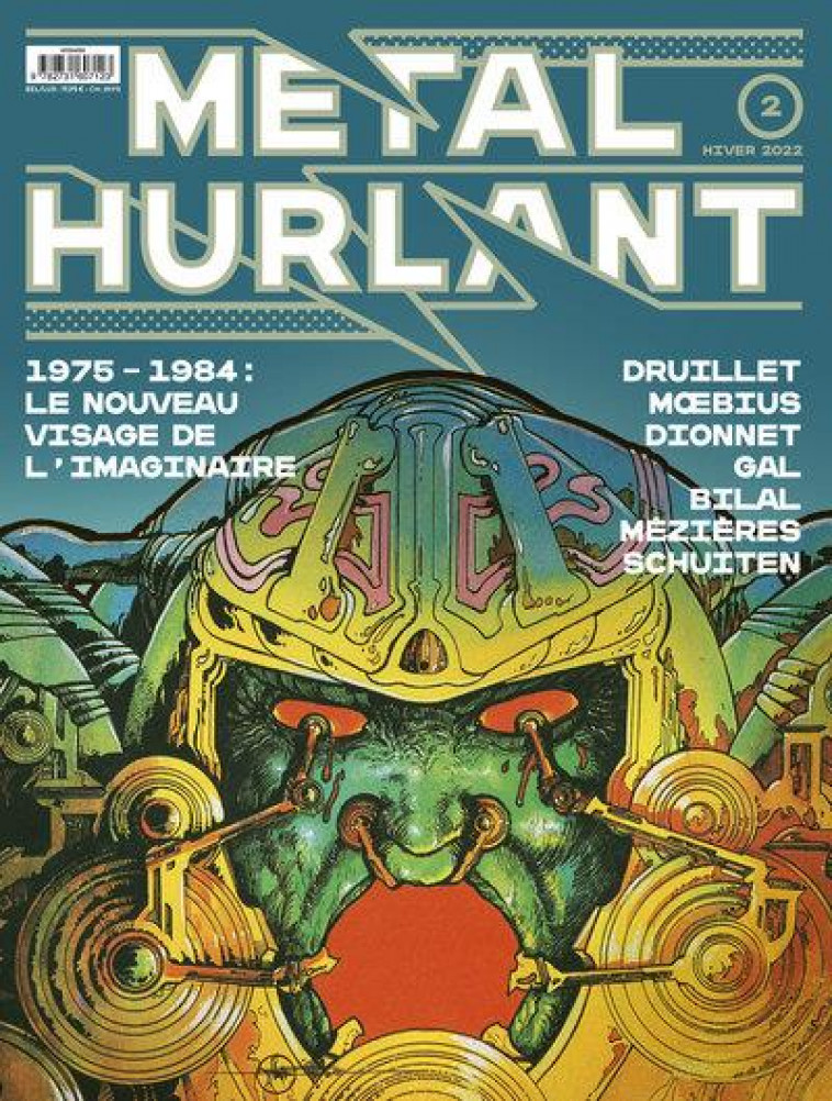 METAL HURLANT N 2 - 1975-1984 : LE NOUVEAU VISAGE DE L-IMAGINAIRE - MOEBIUS/O-BANNON - CASTERMAN