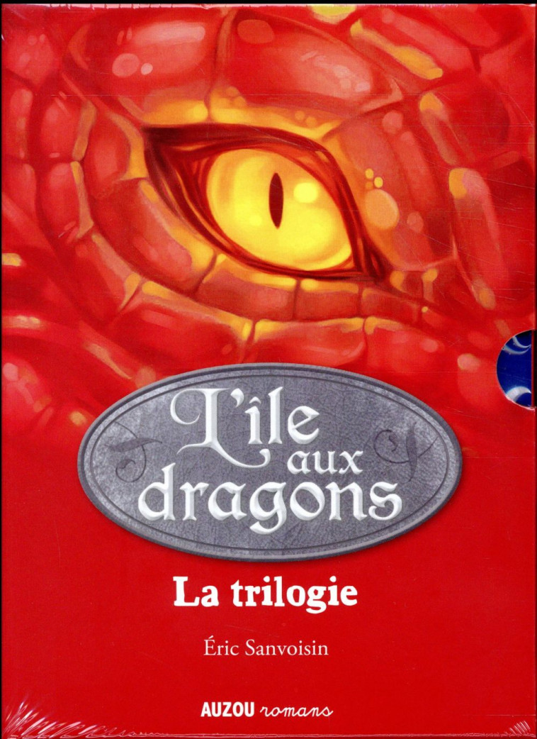 COFFRET LA TRILOGIE - L-ILE AUX DRAGONS - SANVOISIN/FLEURY - Auzou