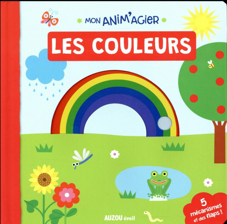 MON ANIM-AGIER - LES COULEURS - MERCIER JULIE - Auzou éveil