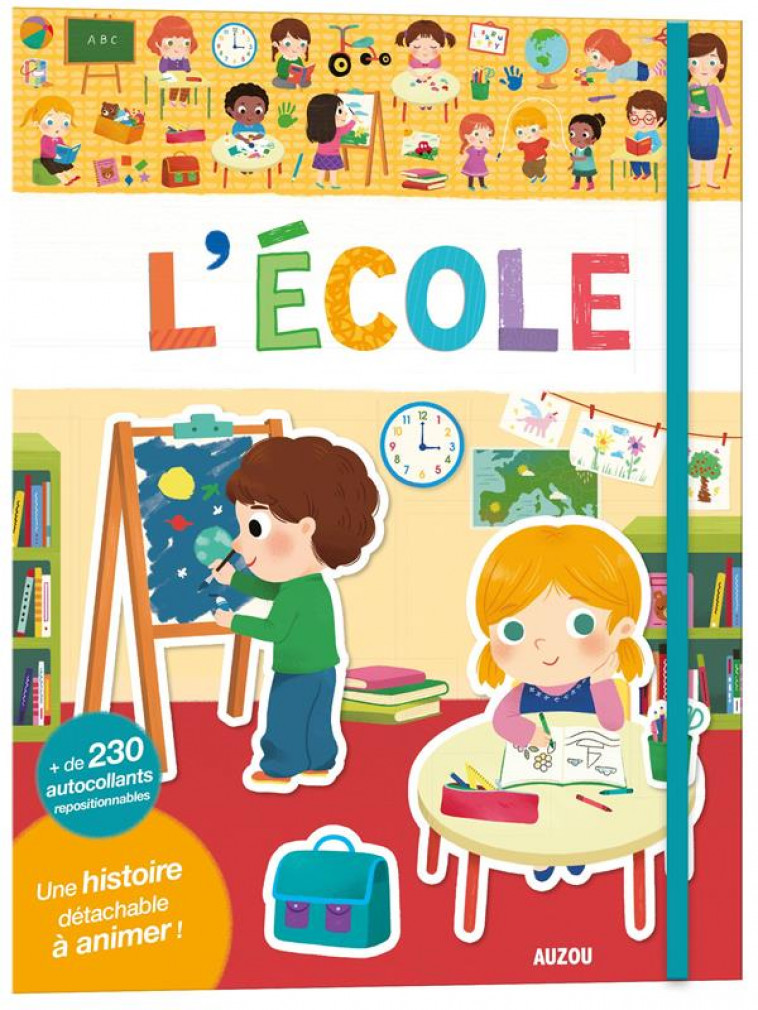 MES TOUT PREMIERS AUTOCOLLANTS - L-ECOLE (NOUVELLE EDITION) - WU YI-HSUAN - Auzou