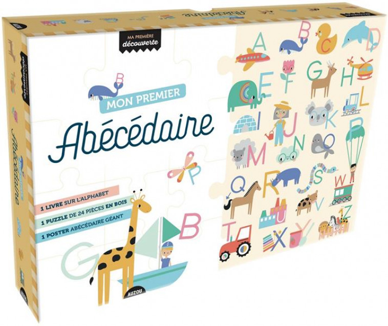 MON COFFRET DECOUVERTE - MON PREMIER ABECEDAIRE - JACQUE/WEALE - NC