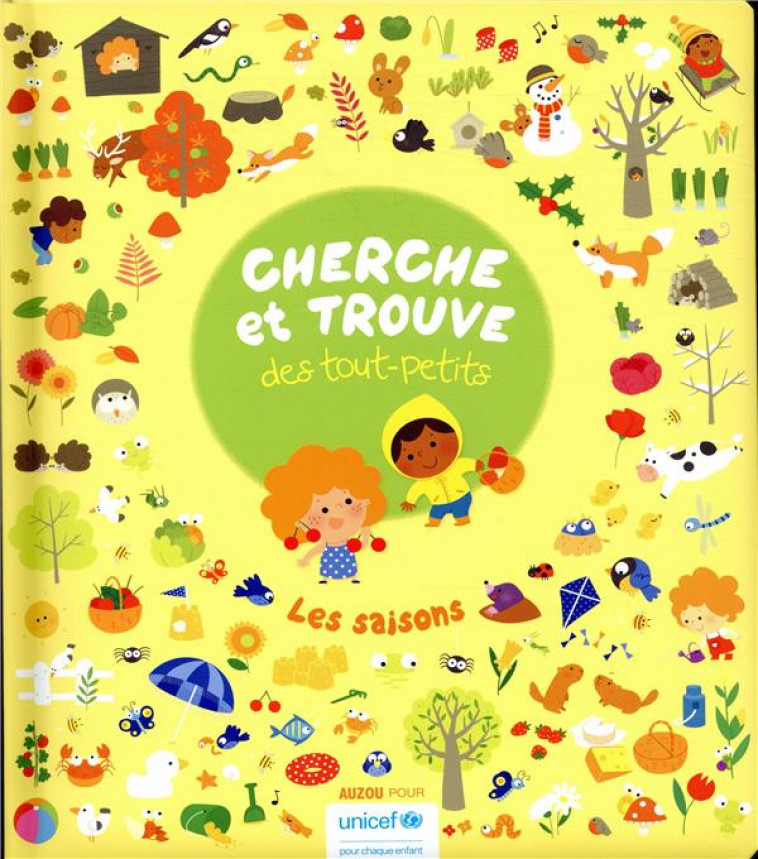 CHERCHE ET TROUVE DES TOUT-PETITS - LES SAISONS - MOREY MARIE - PHILIPPE AUZOU