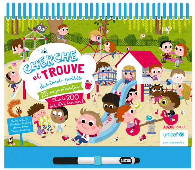 CHERCHE ET TROUVE DES TOUT-PETITS (UNICEF) - AMELING CHARLOTTE - PHILIPPE AUZOU