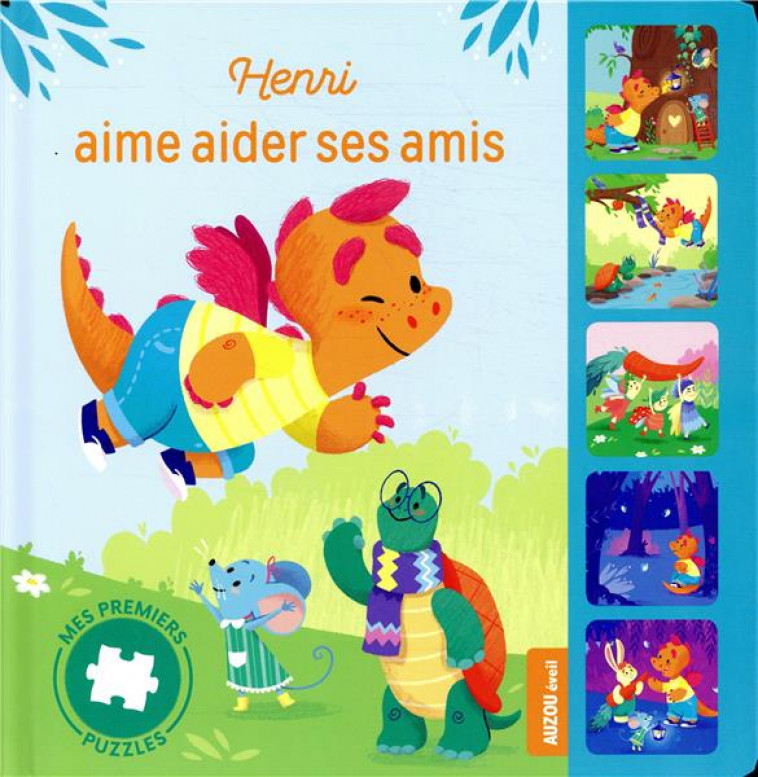 HENRI AIME AIDER SES AMIS - CLAIRE/MARTIN - PHILIPPE AUZOU