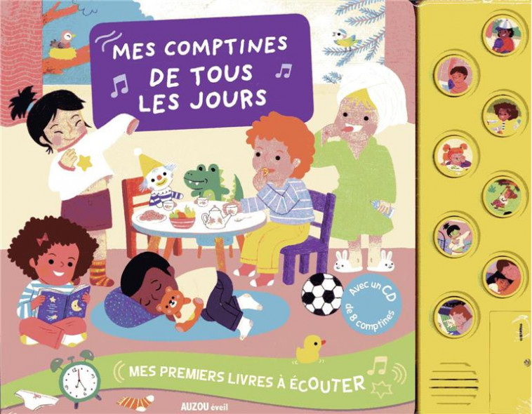 MES COMPTINES DE TOUS LES JOURS - CABROL/CHETAUD - PHILIPPE AUZOU