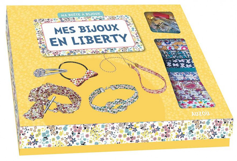 MA BOITE A BIJOUX - MES BIJOUX EN LIBERTY (NOUVELLE EDITION) - PARIS/DO CARMO - NC