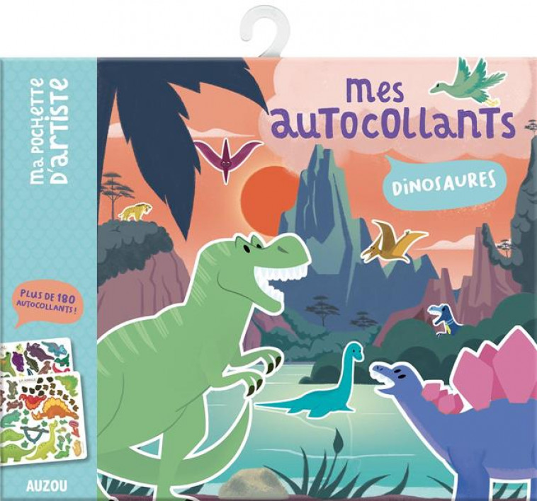 MA POCHETTE D-ARTISTE - MES AUTOCOLLANTS DINOSAURES - WORTEMANN CLAIRE - NC