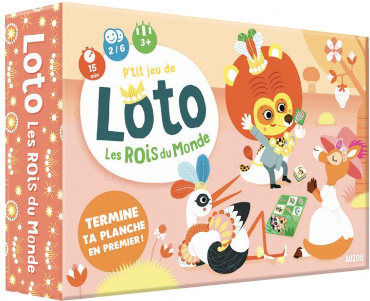 P-TIT JEU DE LOTO - LES ROIS DU MONDE - MERCIER JULIE - NC