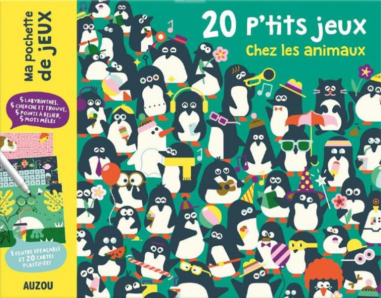 20 P-TITS JEUX CHEZ LES ANIMAUX - LOULOU & TUMMIE - NC