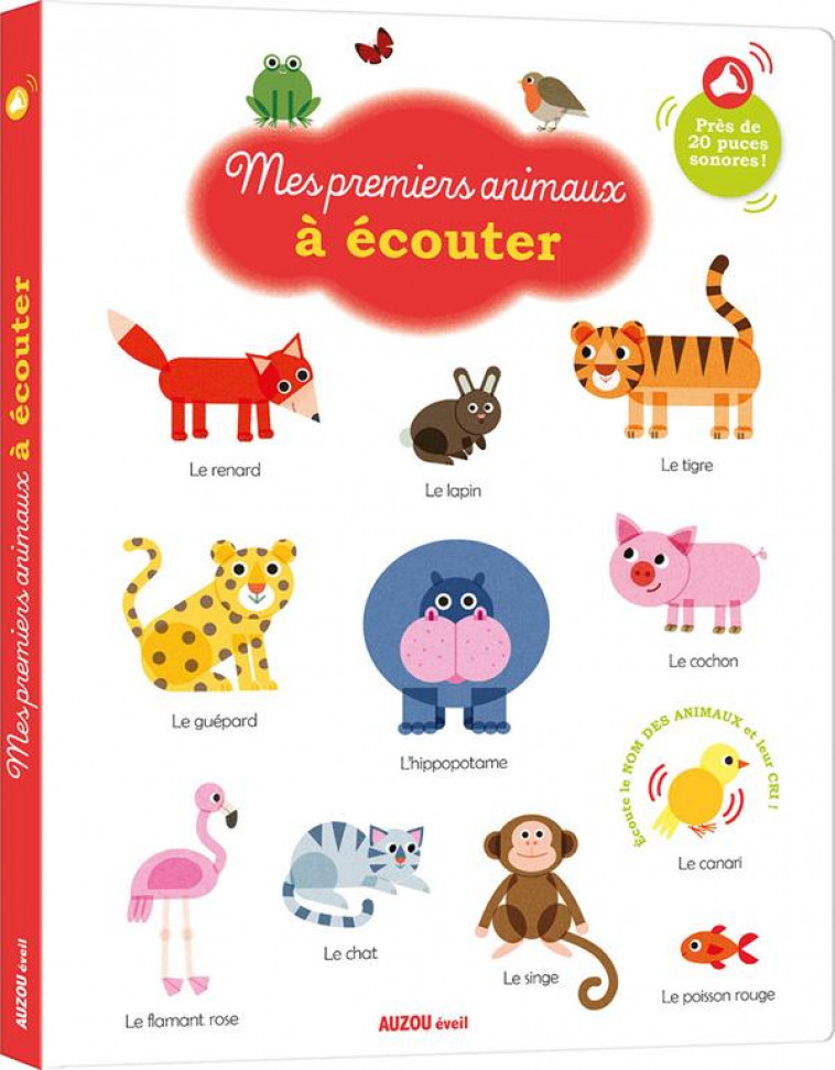 MES PREMIERS ANIMAUX A ECOUTER - GEORGETTE - PHILIPPE AUZOU