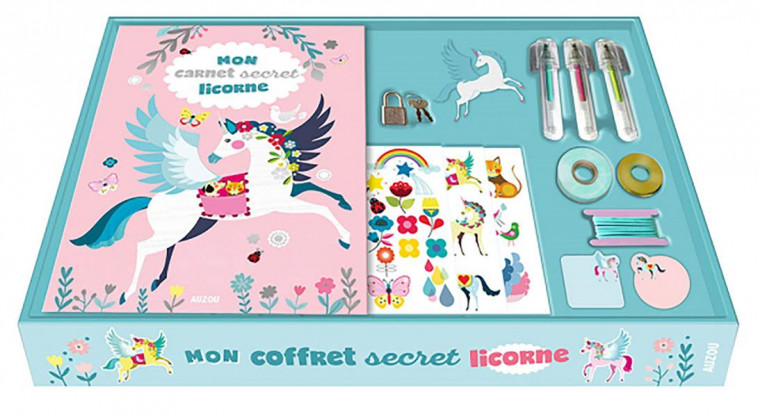 MON COFFRET SECRET LICORNE - GIGGENBACH ELLEN - PHILIPPE AUZOU