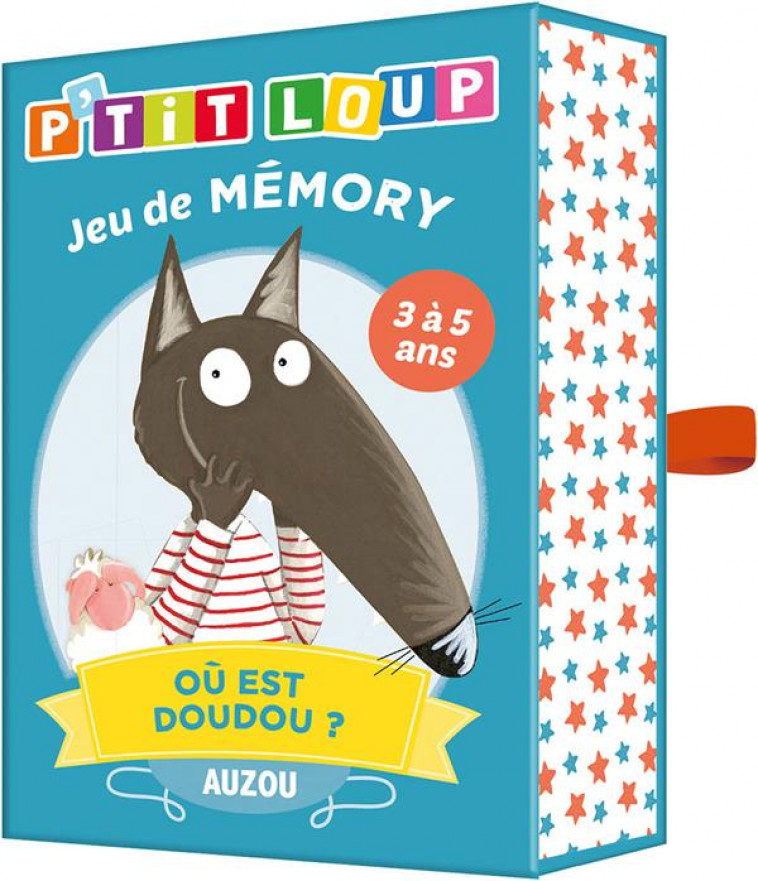 JEUX DE CARTES - P-TIT LOUP - JEU DE MEMORY - OU EST DOUDOU ? - LALLEMAND/THUILLIER - NC