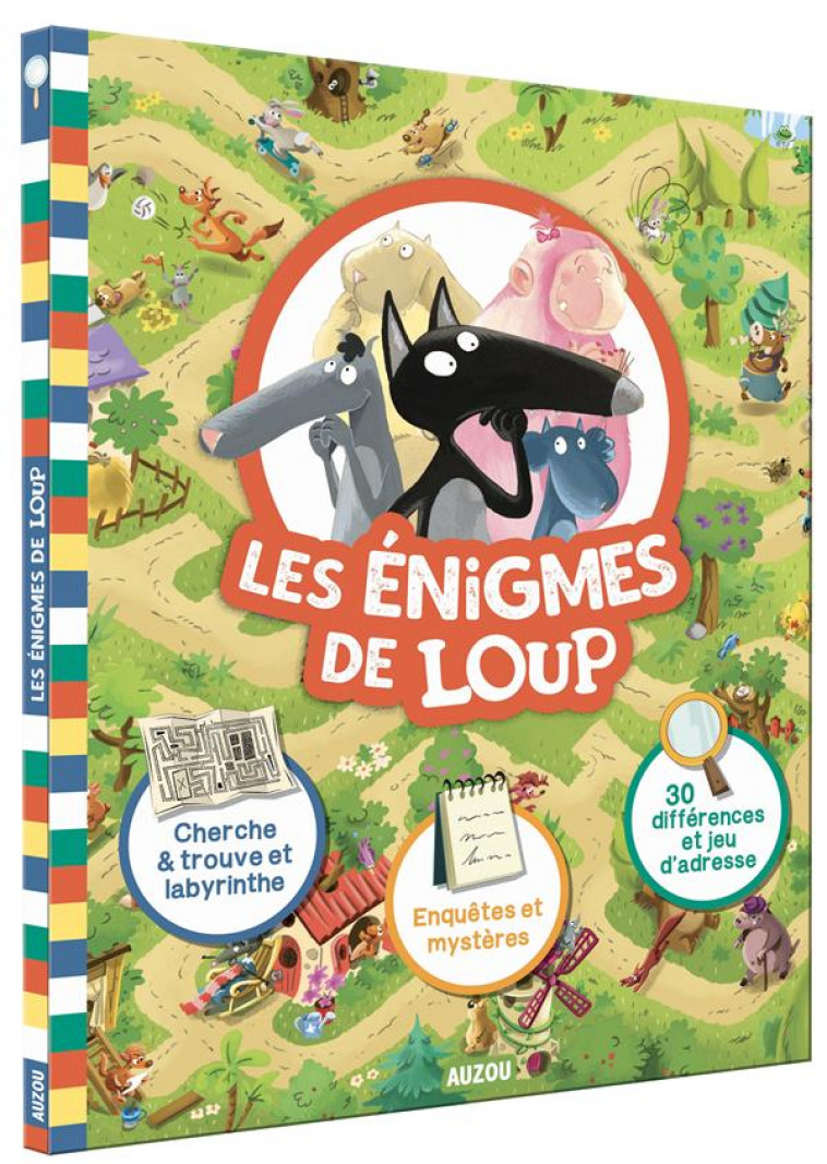 LES ENIGMES DE LOUP - LALLEMAND/THUILLIER - PHILIPPE AUZOU