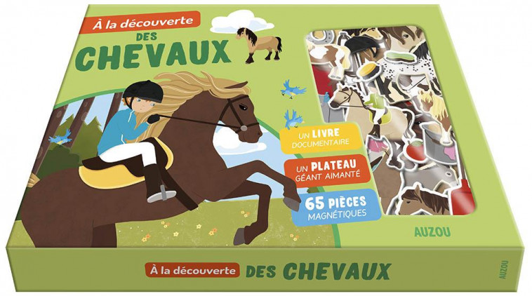 A LA DECOUVERTE DES CHEVAUX - AUBERT/SECHERET - PHILIPPE AUZOU