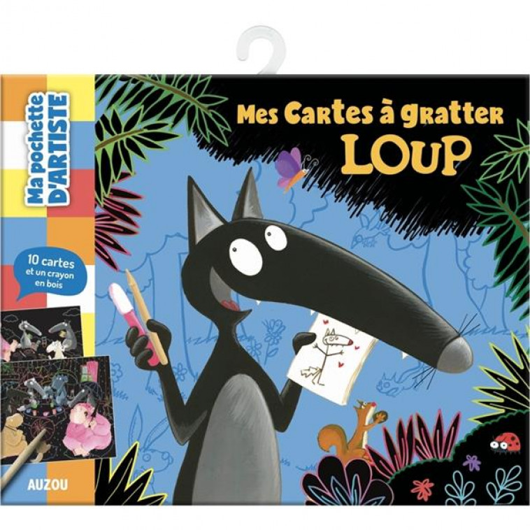 MA POCHETTE D-ARTISTE - CARTES A GRATTER DU LOUP - LALLEMAND/THUILLIER - NC