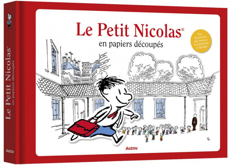 LE PETIT NICOLAS - EN PAPIERS DECOUPES - HASSON MICHEL - PHILIPPE AUZOU