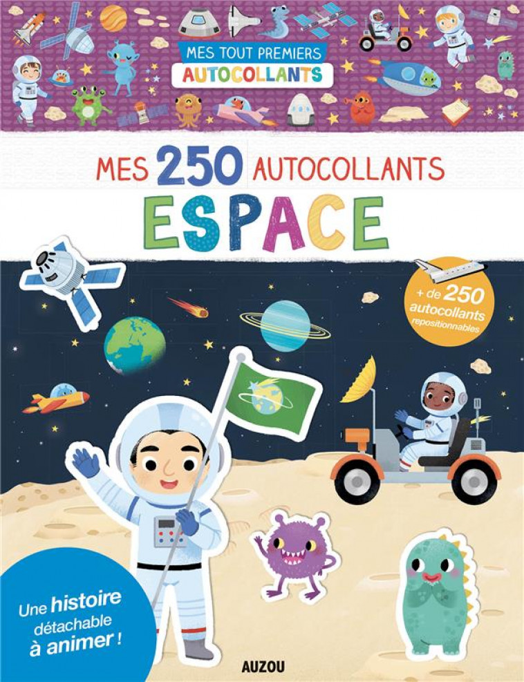 MES 250 AUTOCOLLANTS ESPACE - WU YI-HSUAN - PHILIPPE AUZOU