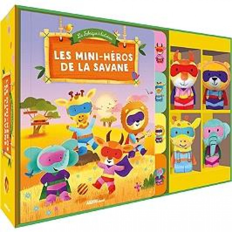 LES MINI-HEROS DE LA SAVANE - BENEDICTE RIVIERE - PHILIPPE AUZOU