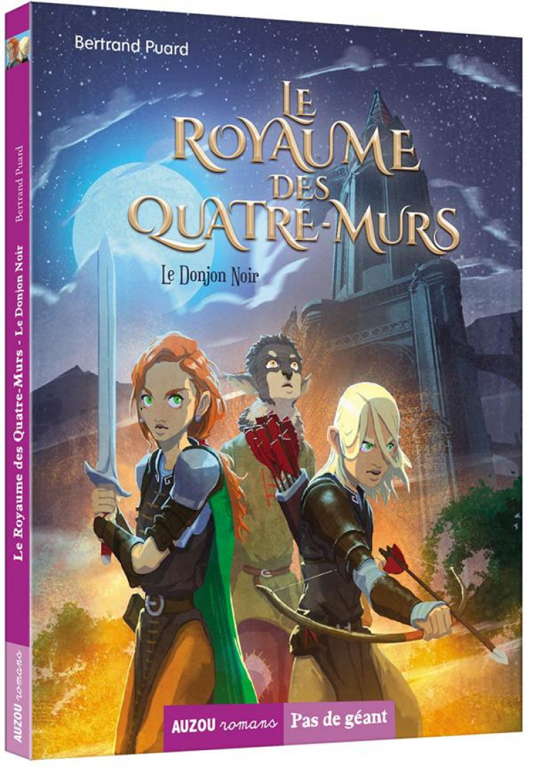 LE ROYAUME DES QUATRE-MURS TOME 1 - LE DONJON NOIR - PUARD/VALLEE - PHILIPPE AUZOU