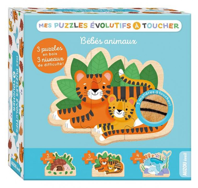 MES PUZZLES EVOLUTIFS A TOUCHER - PASSCHIER ANDY - NC