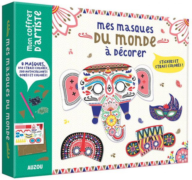 MES MASQUES DU MONDE A DECORER - LAPEYRE EMILIE - NC