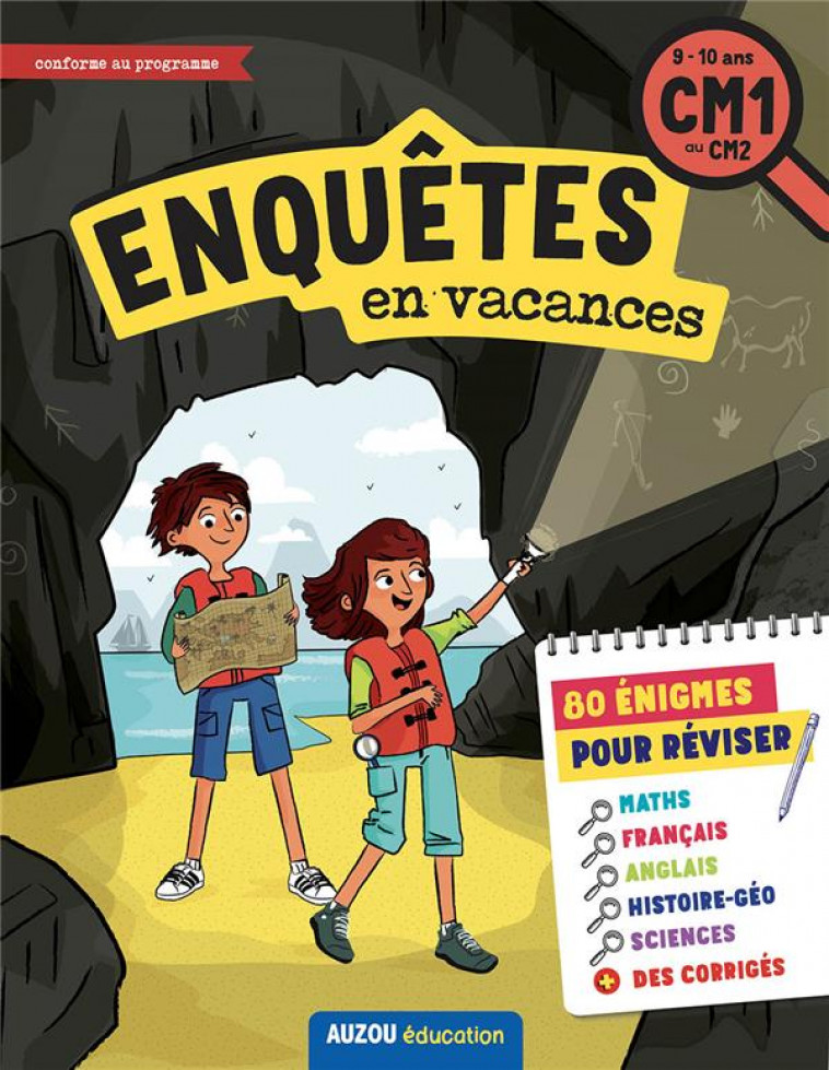 ENQUETES EN VACANCES - CM1 AU CM2 - VALLEE/ZAZA - PHILIPPE AUZOU