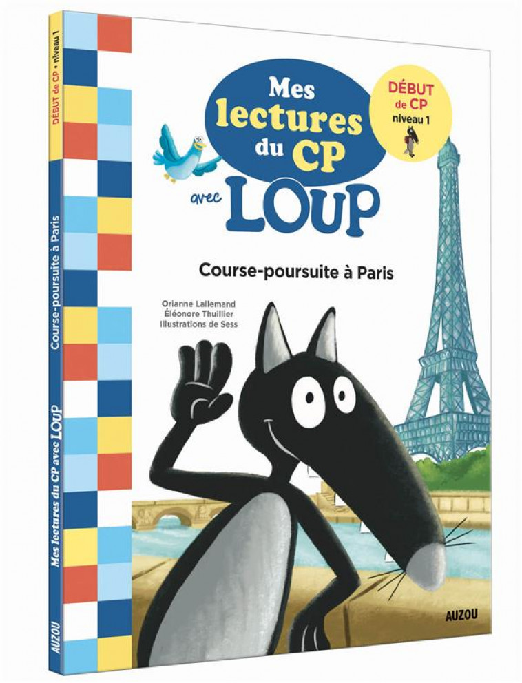 LOUP - COURSE-POURSUITE A PARIS - LALLEMAND/SESS - PHILIPPE AUZOU