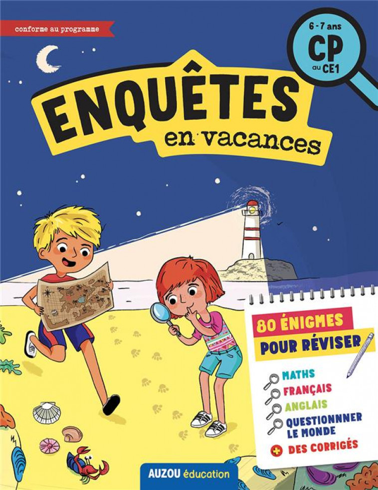 ENQUETES EN VACANCES DU CP AU CE1  NE 2021 - ZAZA - PHILIPPE AUZOU