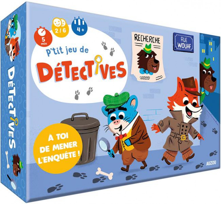 P-TIT JEU DE DETECTIVES - BEDOUET THIERRY - NC