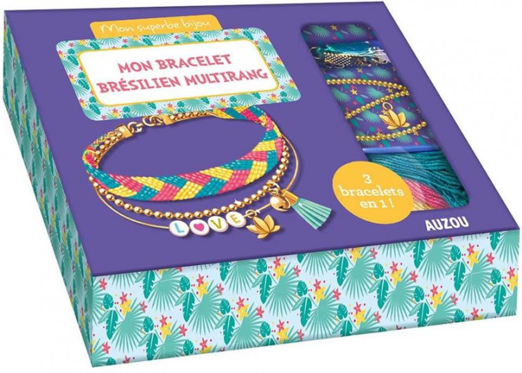 MON BRACELET BRESILIEN MULTIRANG - SHIILIA - NC