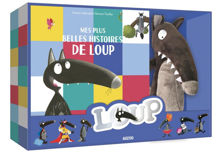 COFFRET MES PLUS BELLES HISTOIRES DE LOUP - LALLEMAND/THUILLIER - PHILIPPE AUZOU