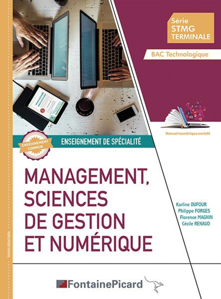 MANAGEMENT, SCIENCES DE GESTION ET NUMERIQUE TERMINALE STMG - DUFOUR/FORGES - FONTAINE PICARD