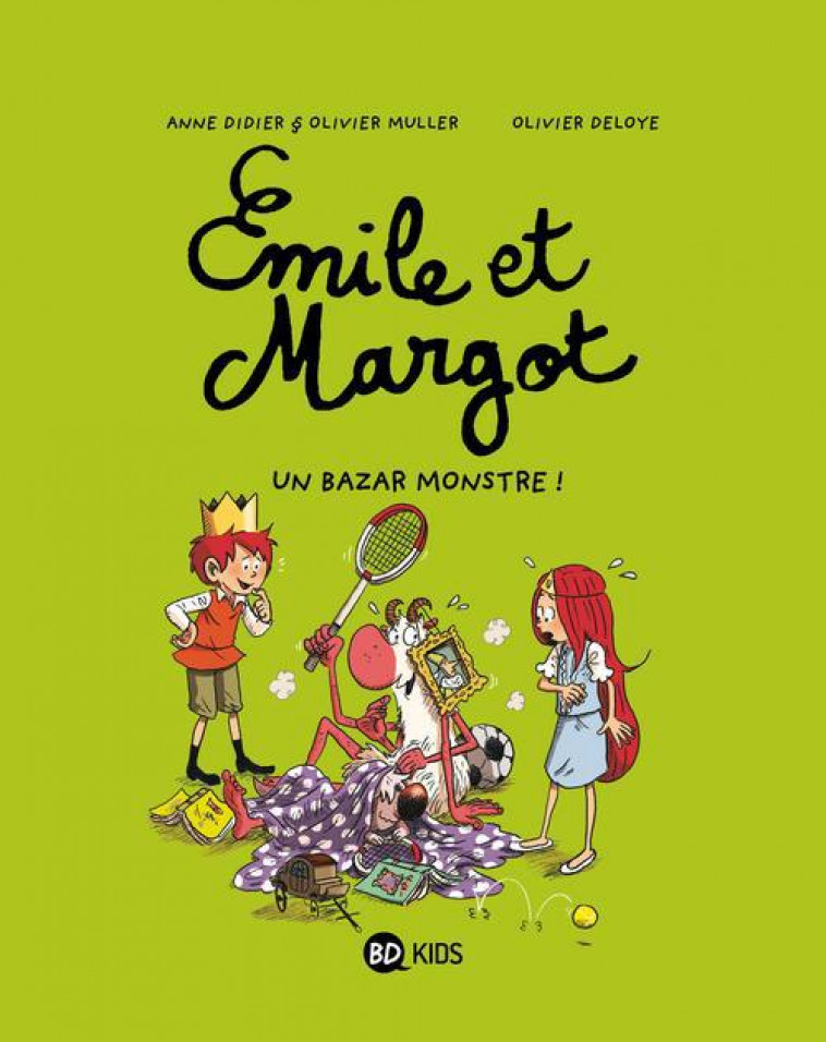 EMILE ET MARGOT, TOME 03 - UN BAZAR MONSTRE - DIDIER/MULLER/DELOYE - BD Kids